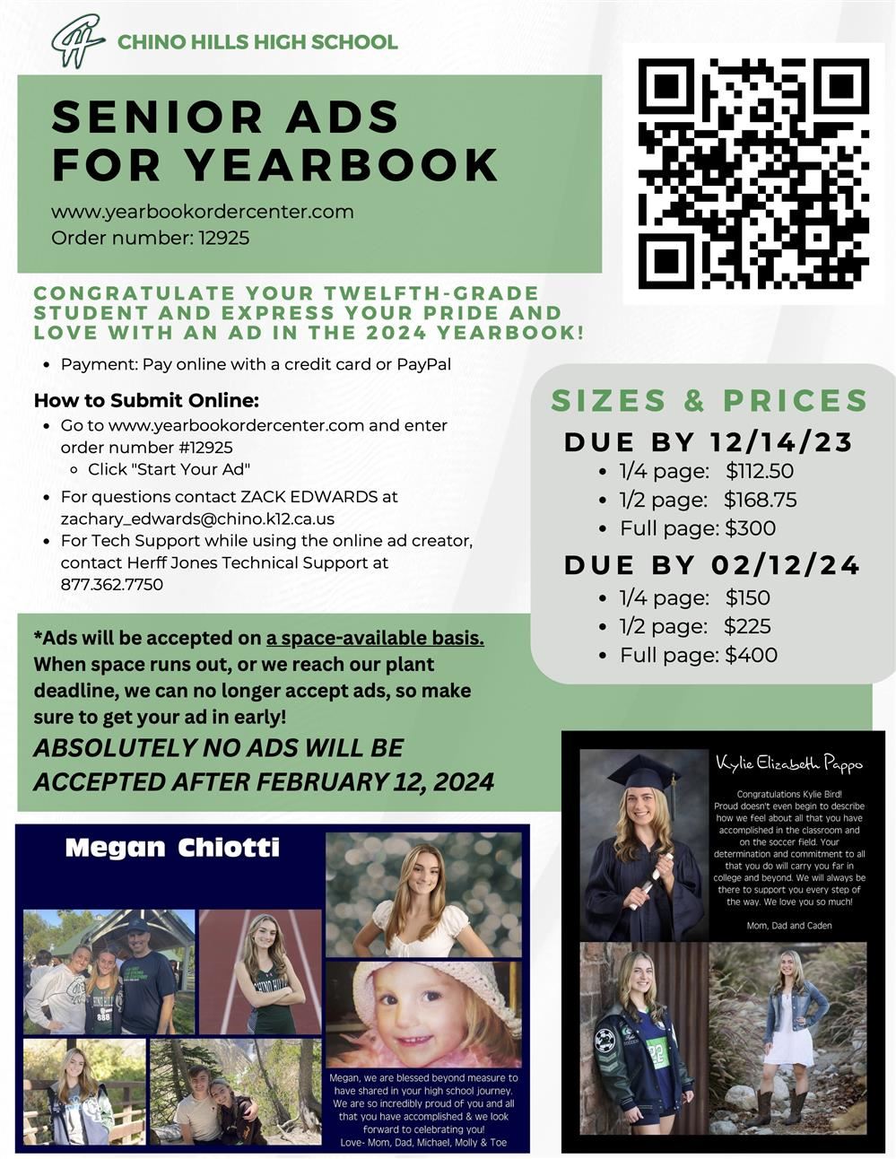  Yearbook Dedication 2024